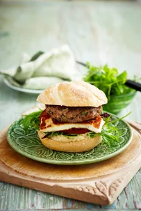 Lamb burger