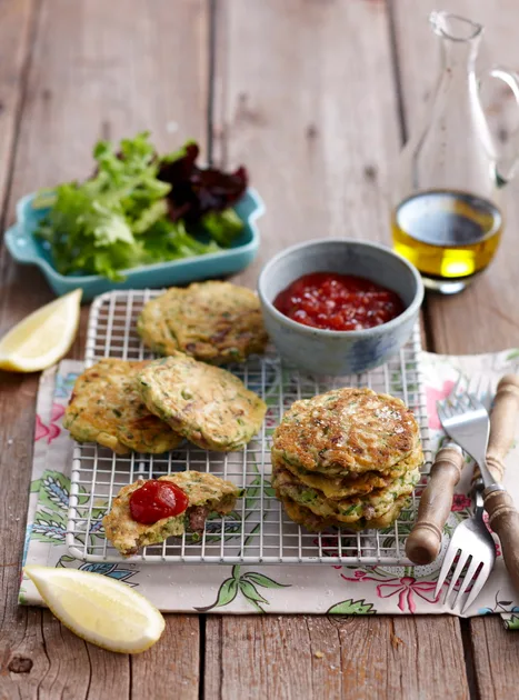 Lamb fritters