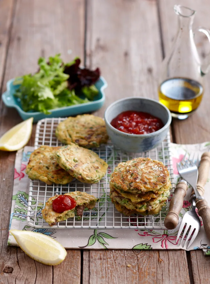 Lamb fritters