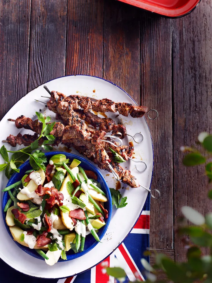 Lamb skewers