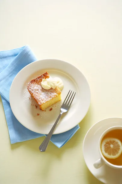 Lemon sour cream cake