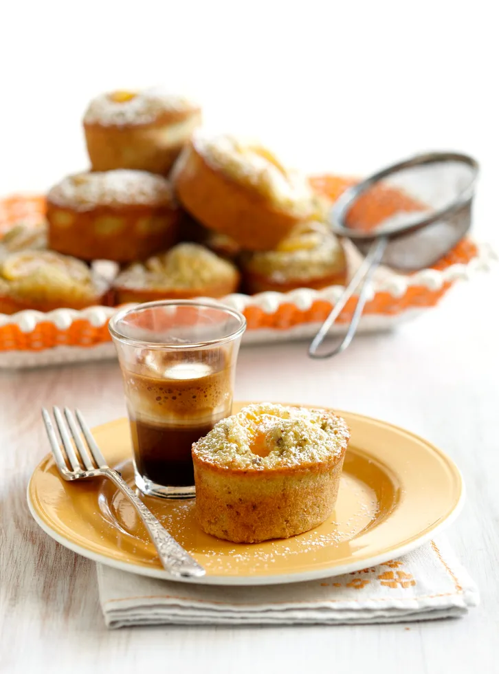 Mandarin and pistachio friands