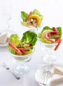 Mango prawn cocktails