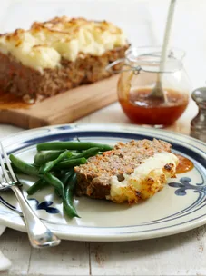 mash-topped meatloaf