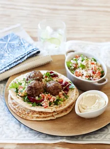 Meatball Pita Breads