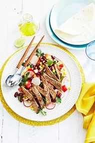 Mexican beef salad