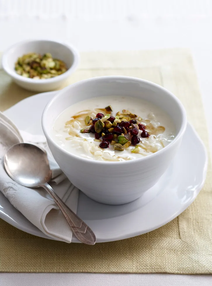 Middle eastern yoghurt rice