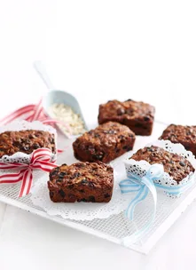 Mini Christmas cakes