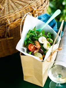 Nicoise salad boxes