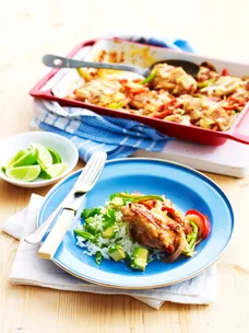 One-pan Mexican chicken