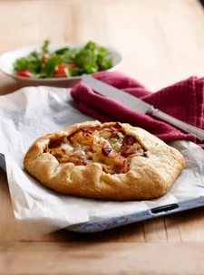 Onion and bacon tart