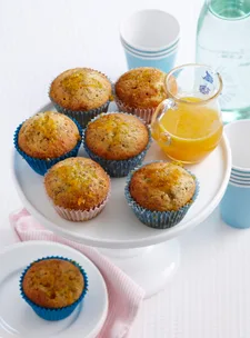 Orange and poppyseed cupcakes