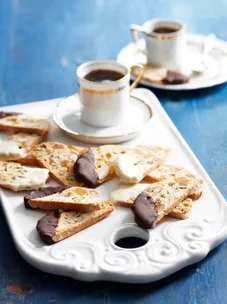 Orange and ginger biscotti