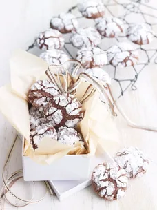 Peanut butter choc cookies