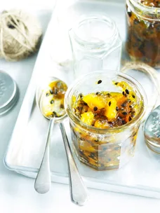 Pineapple and passionfruit Jam