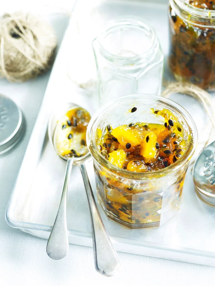 Pineapple and passionfruit Jam