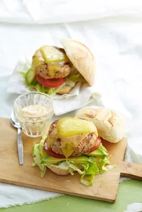 Piri piri chicken burger