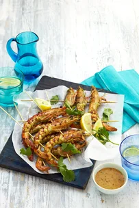 Piri piri prawns