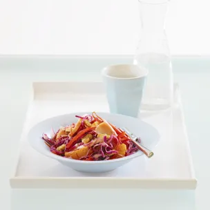 Cabbage, Ham and Orange Salad