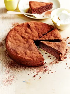 Flourless chocolate hazelnut cake