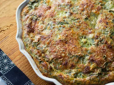 No-crust quiche