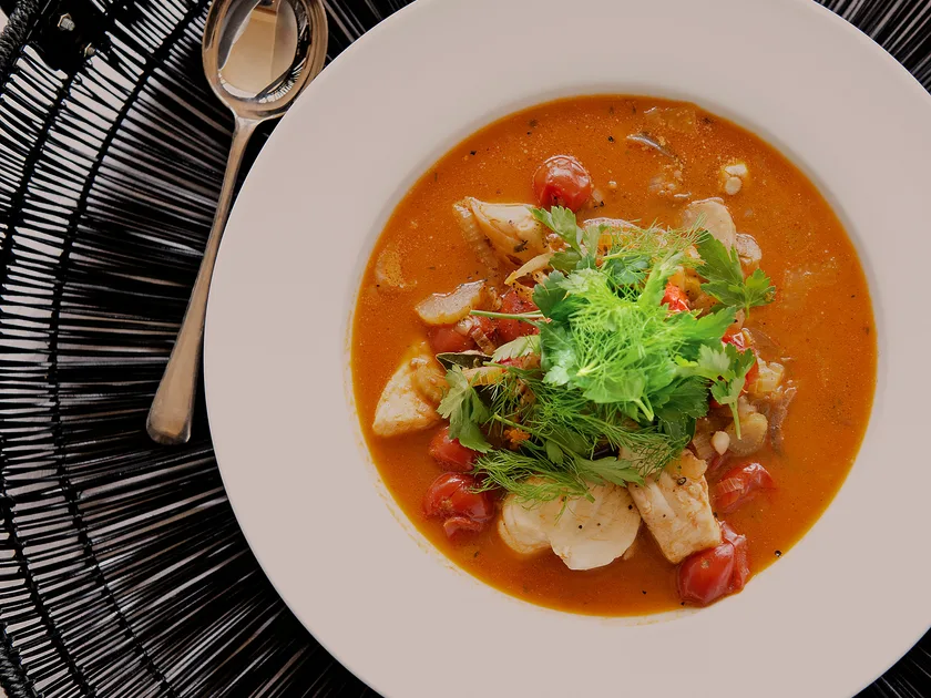 French-style fish soup