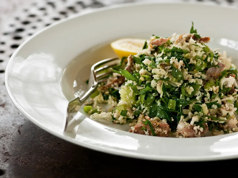 Paleo cauliflower crunch