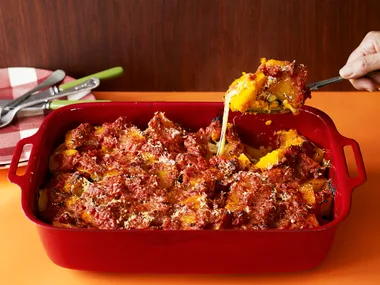 Pumpkin parmigiana