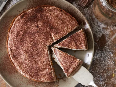 Chocolate cheesecake