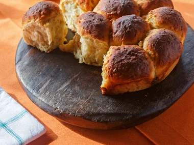 Orange cardamom rolls
