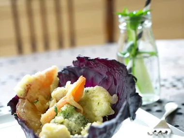 Tempura vegetables