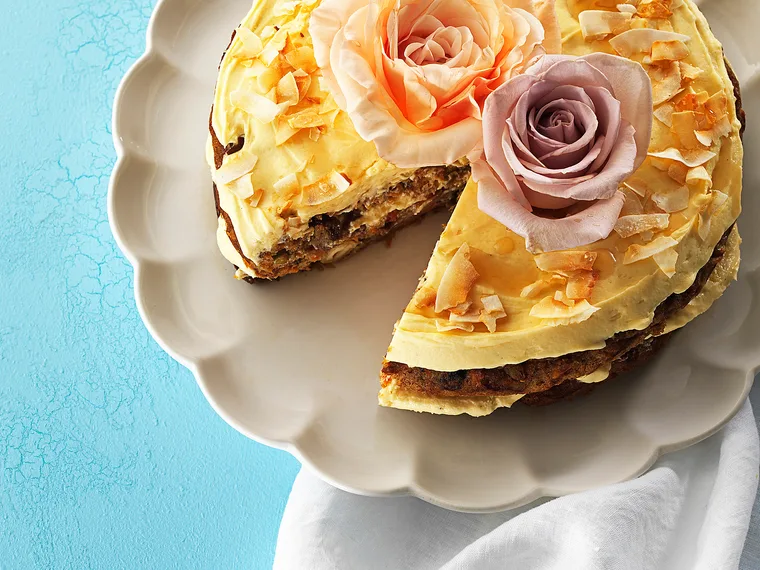 Virtuous carrot cake