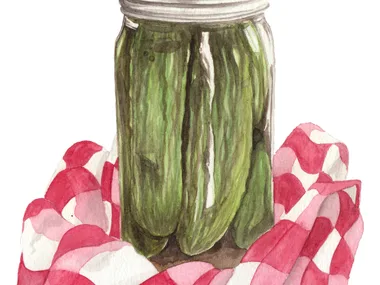 Easy bread and butter pickles