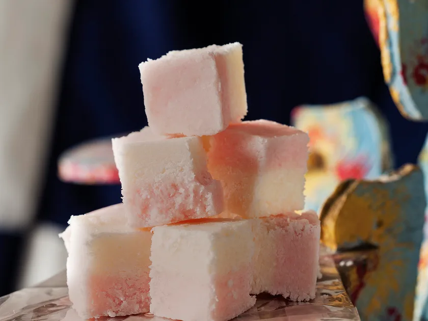 Coconut ice