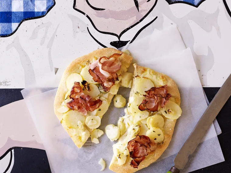 Pizza bianca