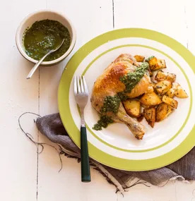 Simple roast chicken
