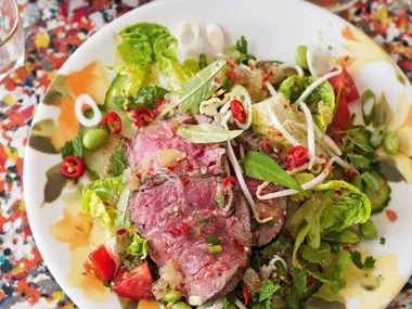 Beef salad with thai flavours