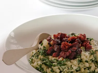 Stamppot – dutch parsnip and chorizo mash