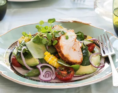 Tasty mexican chicken salad