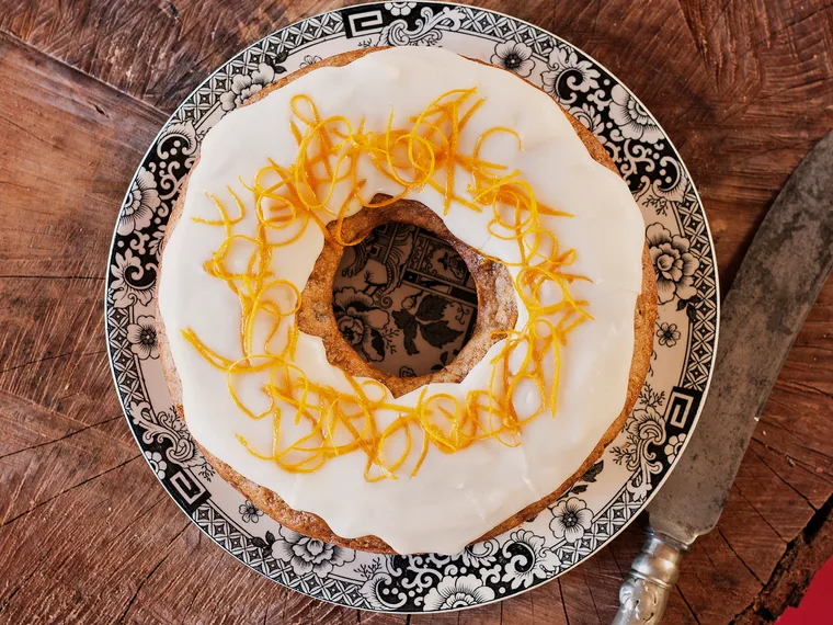 Carrot and ginger cake