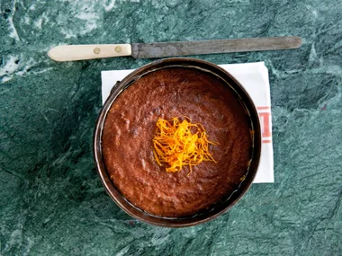 Citrus syrup cake