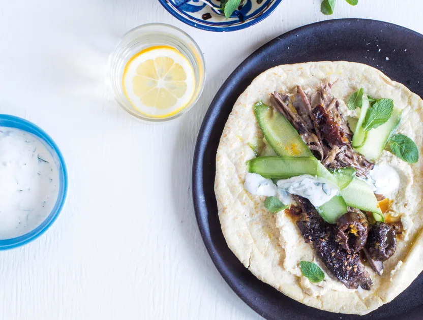Turkish lamb kebabs