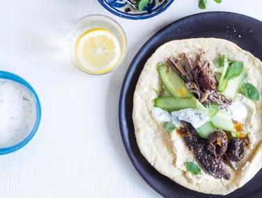 Turkish lamb kebabs