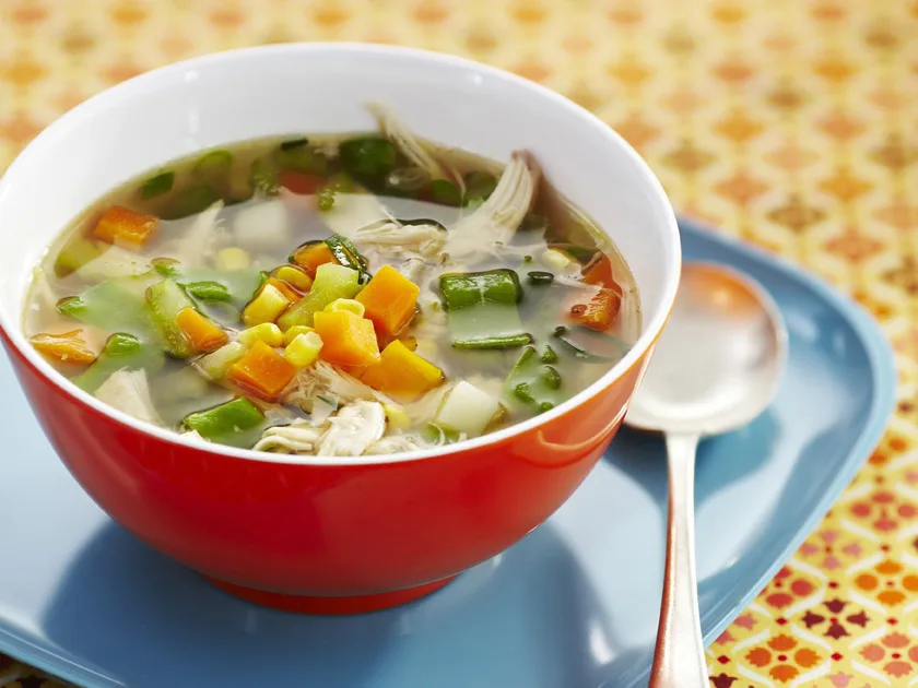 Chicken and vegetable soup