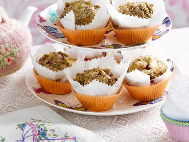 crunchy raspberry muffins