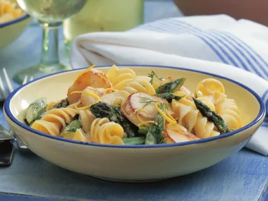 scallops with asparagus