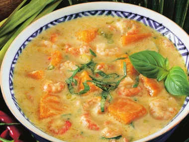 pumpkin and coconut cream soup