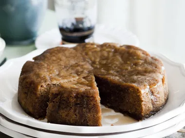maple syrup buttermilk pudding