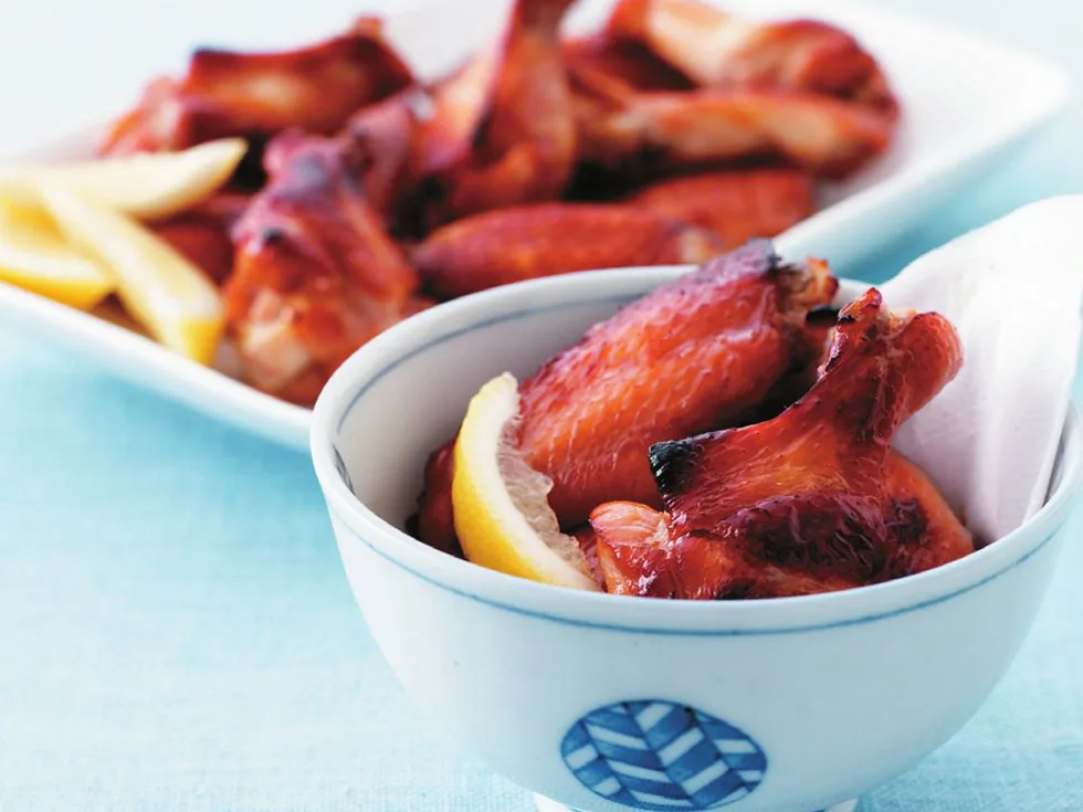 honey soy wings