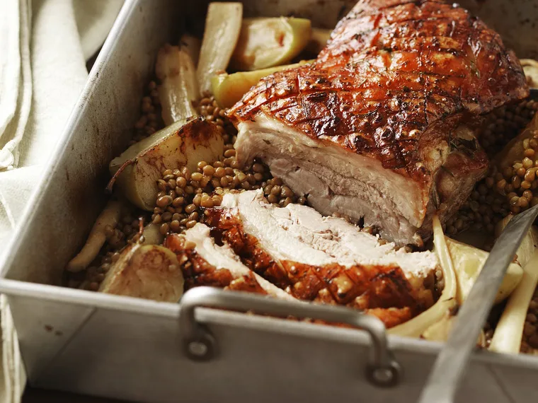 CIDER ROASTED PORK BELLY